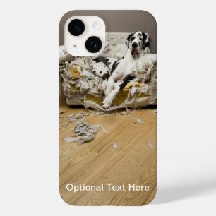 Gran Dane En El iPhone 14 De Sofa Apenas Hay Funda