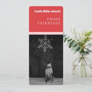 Gran dane rojo negro