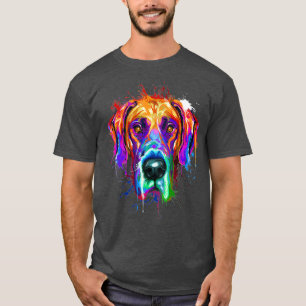 Gran Dane Splash Art Dane Camisetas Gran danés