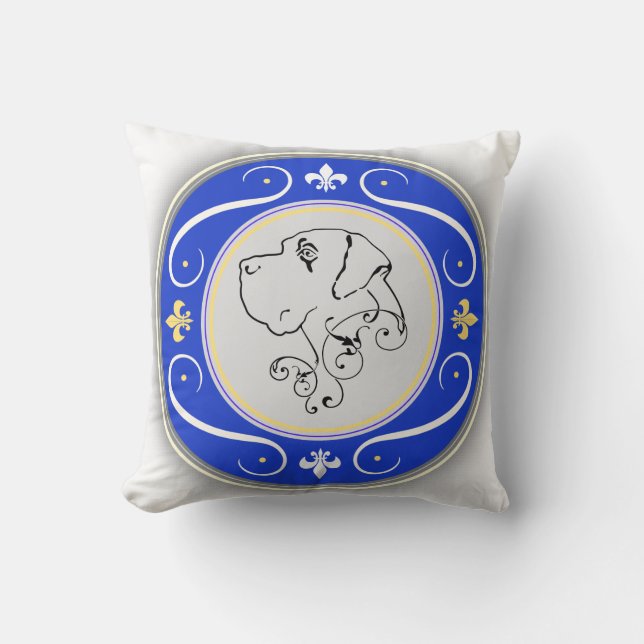 Gran Danés Almohada (Anverso)