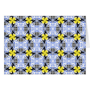 Gran danés amarillo azul