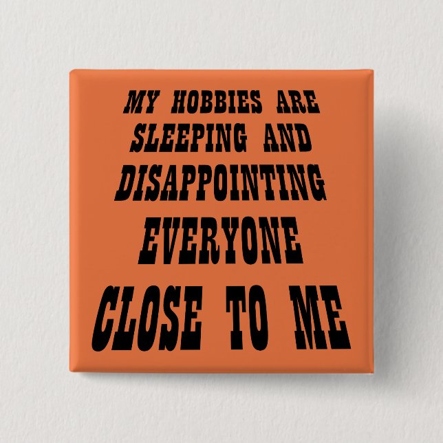 Gran decepción Difícil Pin de botón (Anverso)