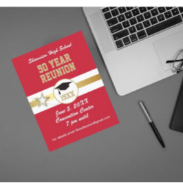 ¡Gran Elección! Postal de reunión de clase de cual