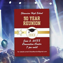 ¡Gran Elección! Postcarta de invitación a reunión 