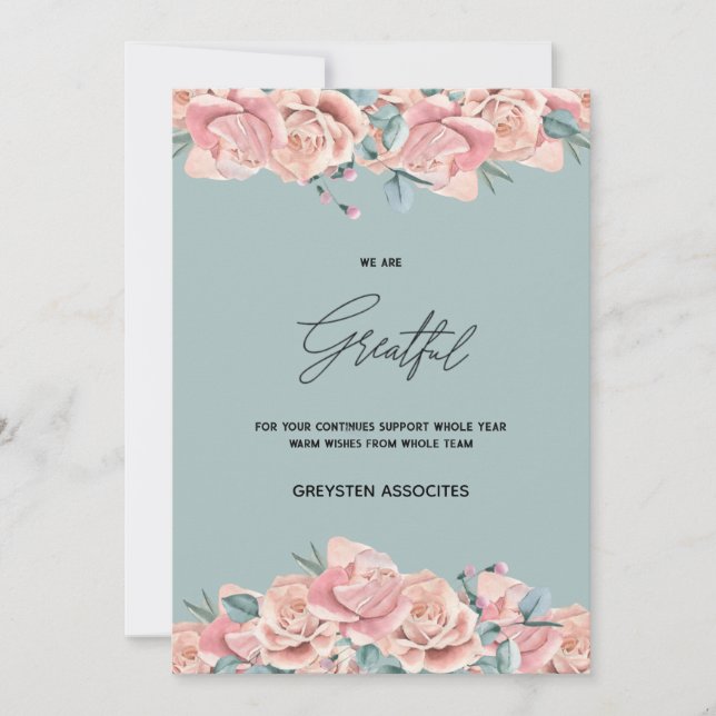 Gran Elegante logo comercial de guiones tarjetas d (Anverso)