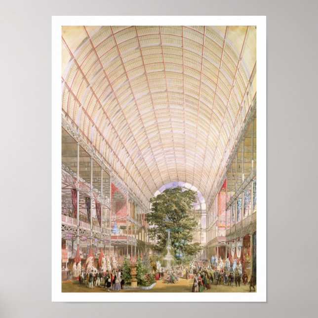 Gran Exposición de 1851. Decoración del tranque (Frente)