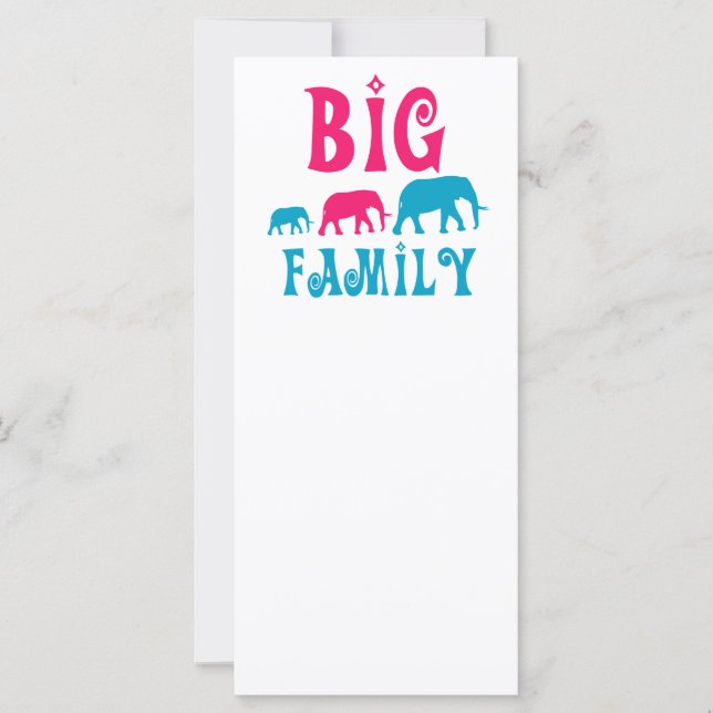 Gran familia de elefantes (Anverso)