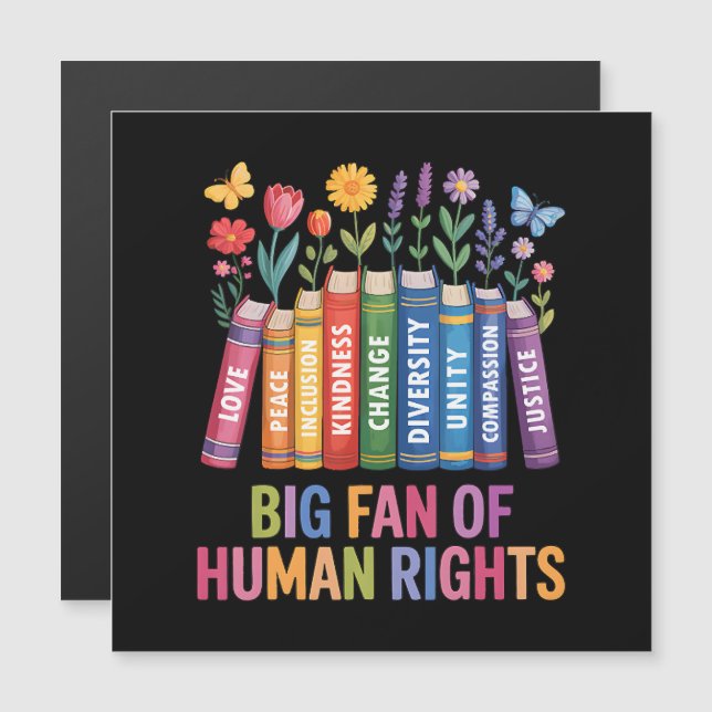 Gran fan de los derechos humanos  (Anverso/Reverso)