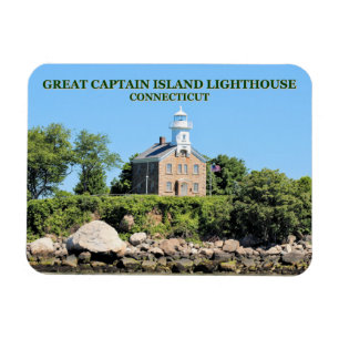 Gran faro de la isla del capitán, imán fotográfico