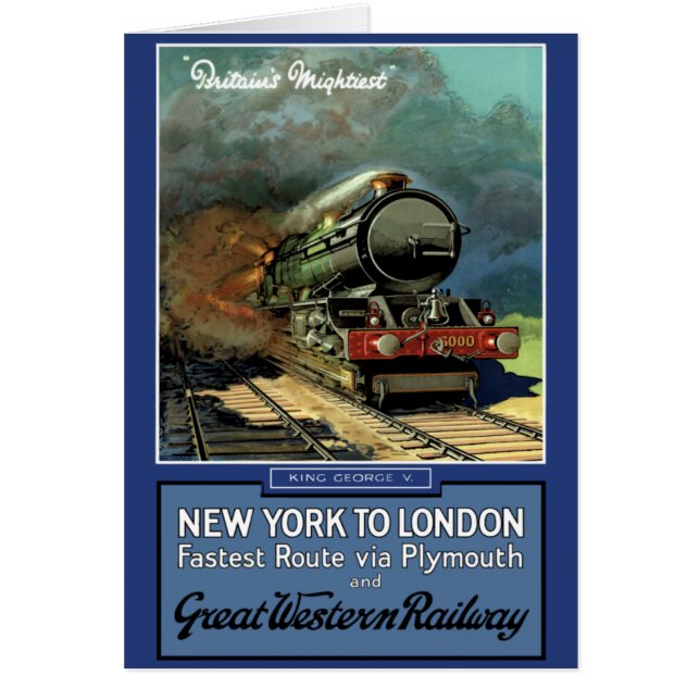 Gran Ferrocarril Oeste de Londres Nueva York (Frente)