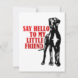 Gran fiesta de niños divertidos de Dane Invitacion