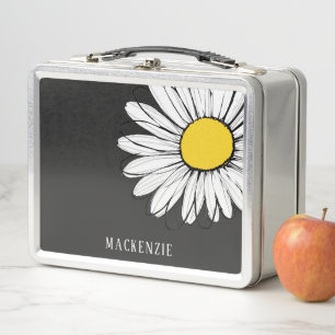 Gran Flor de Daisy Nombre Personalizado