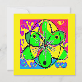 Gran flor firma diseño de arte original muy bonito