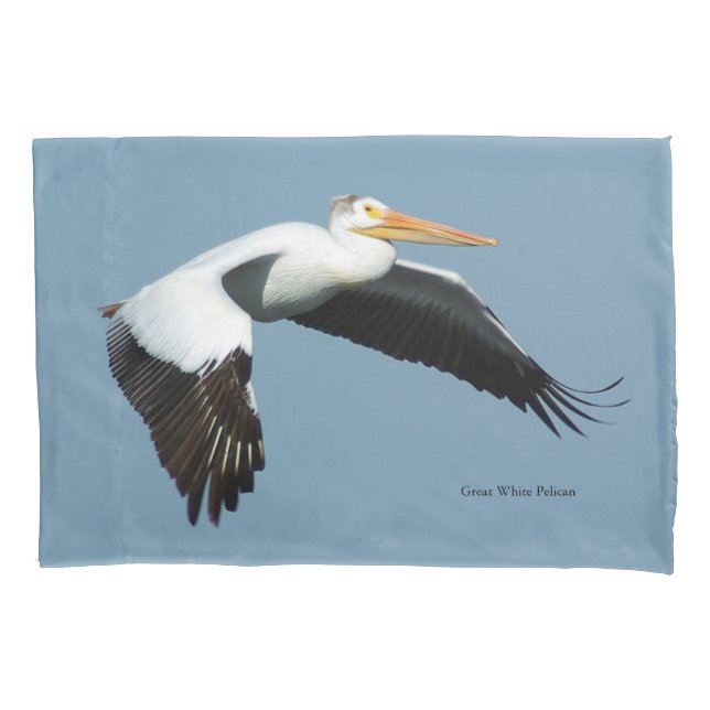 Gran funda Pelícano Blanco (Anverso)