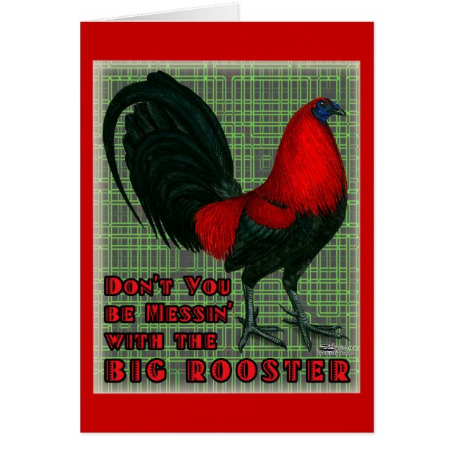 Gran Gallo Rojo (Frente)