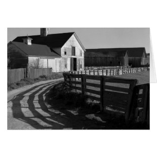 Gran granero y carretera, marzo de 1966