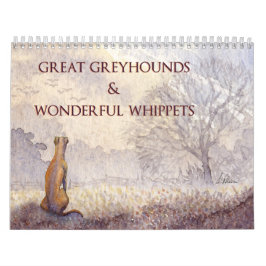 Gran Greyhounds y el maravilloso calendario de Whi