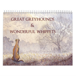 Gran Greyhounds y el maravilloso calendario de Whi