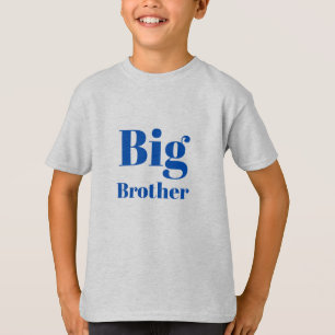 Gran Hermano Azul letras Camisetas para niños