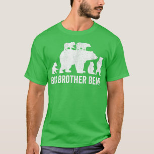 Gran Hermano Camisetas De Oso, Funny Cinco Hermano