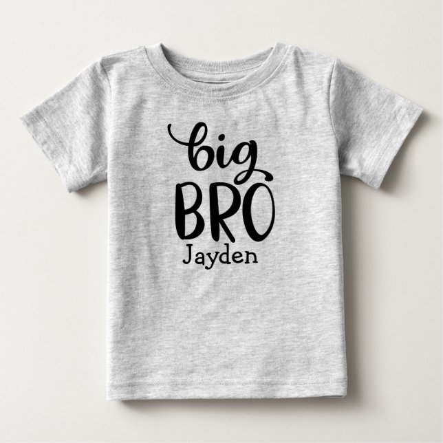 Gran Hermano de camiseta de Big Bro personalizado  (Anverso)