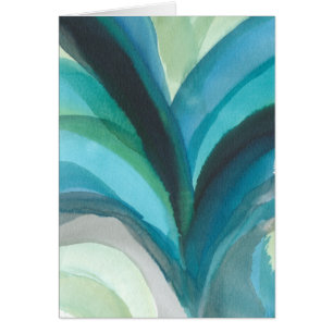 Gran hoja azul I