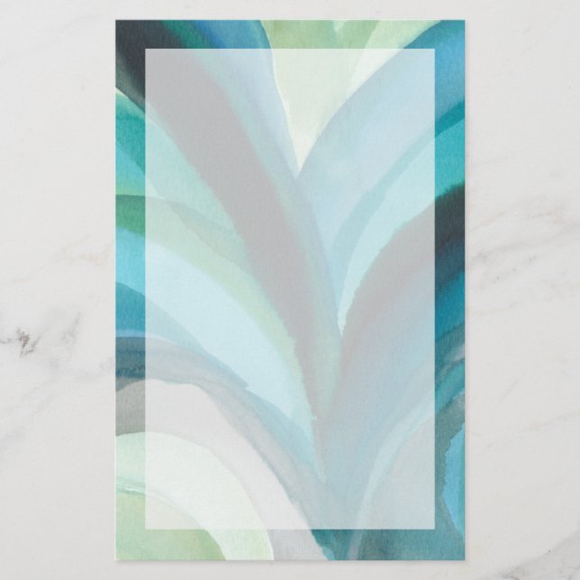 Gran hoja azul I (Anverso)