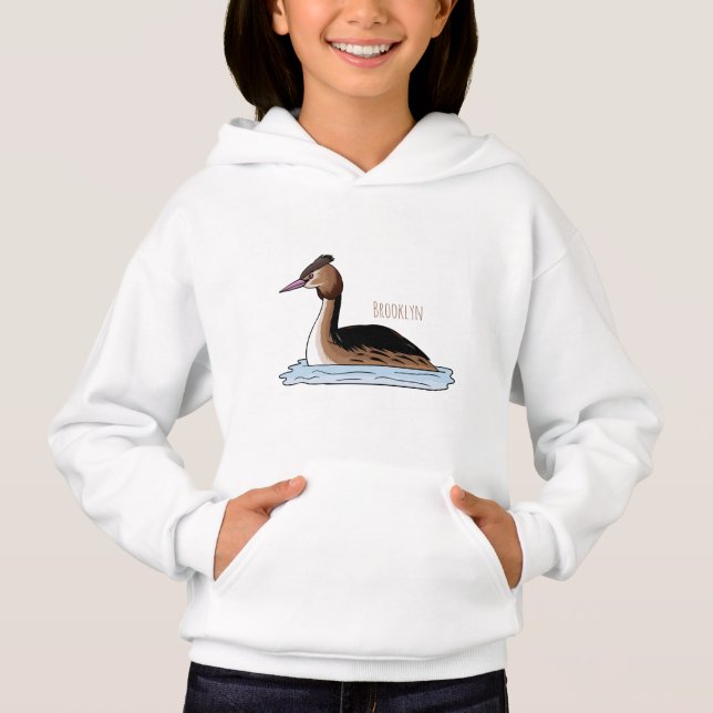 Gran ilustracion de personalizado de aves grises c (Anverso)