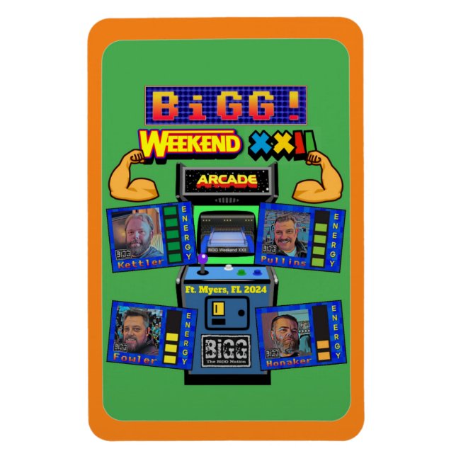Gran imán BiGG Weekend XXII (Vertical)
