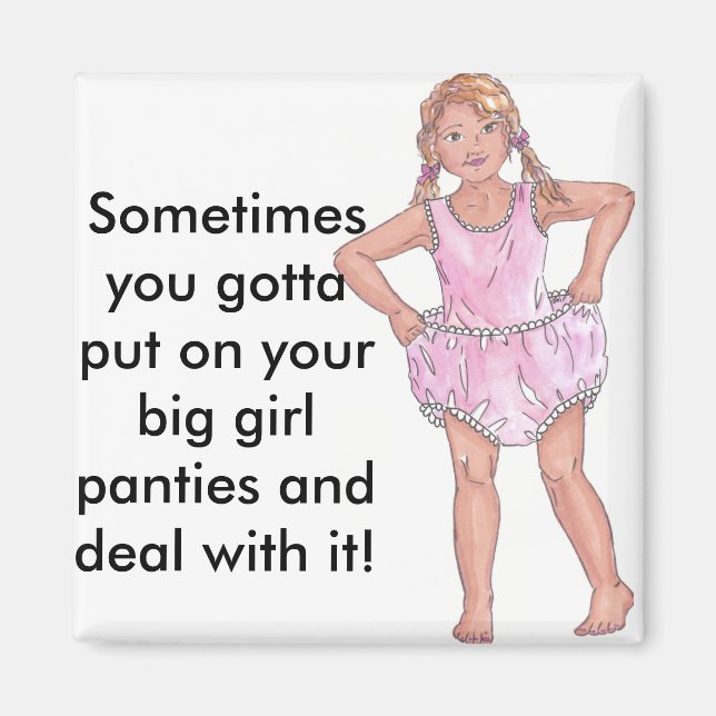 Gran imán Chica (Frente)