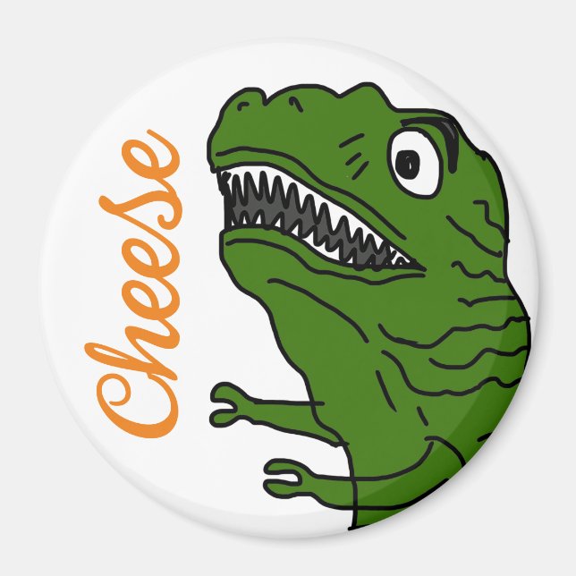 Gran imán de círculo de 3 pulgadas (Frente)