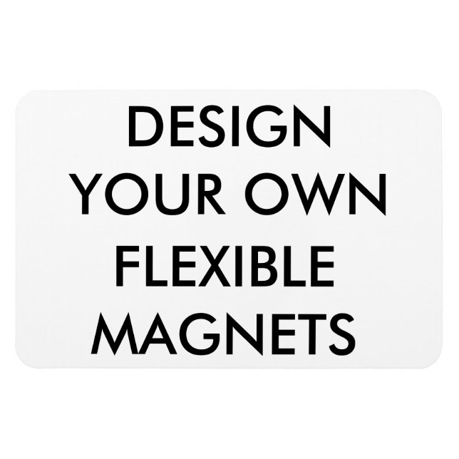 Gran imán de frigorífico flexible personalizado pe (Horizontal)