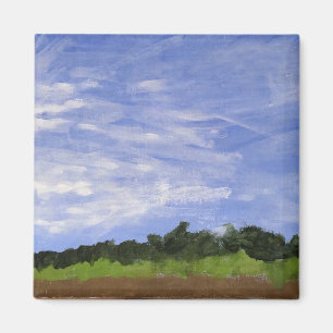 gran imán de pintura de paisajes de cielo por jami