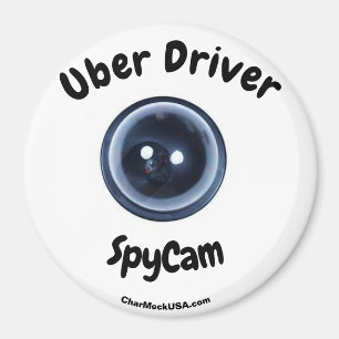 Gran imán de Uber Driver SpyCam
