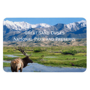 Gran imán del parque nacional de las dunas de