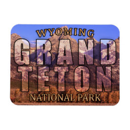 Gran imán del parque nacional del Tetón de Wyoming