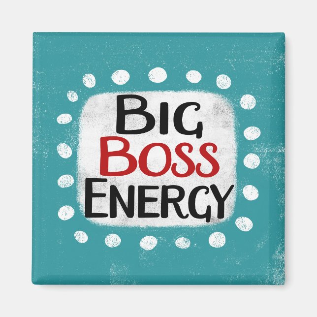 Gran imán del refrigerador de energía de Big Boss (Frente)