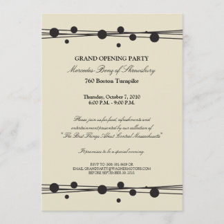 Gran invitación a la apertura de Mercedes-Benz