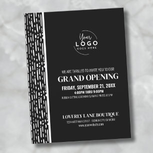 Gran invitación a la apertura de su evento de nego