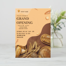 gran invitación a la inauguración de panadería ⭐ ⭐