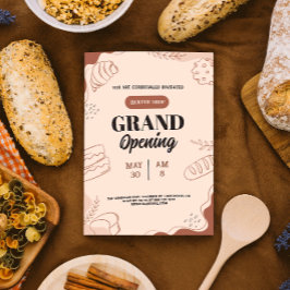 gran invitación a la inauguración de panadería ⭐ ⭐