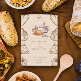 gran invitación a la inauguración de panadería ⭐ ⭐