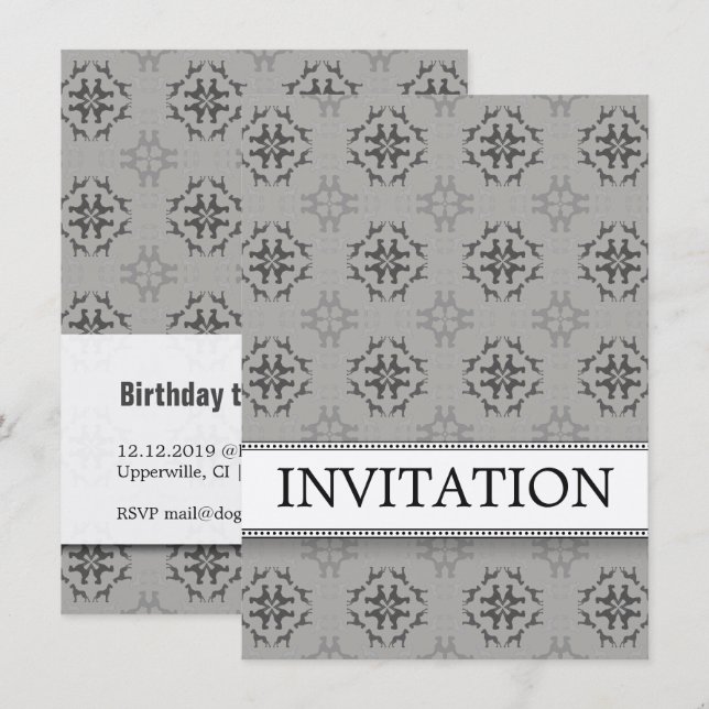 Gran Invitación Danesa (Anverso / Reverso)