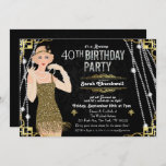 Gran invitación de cumpleaños a Chica de Fantasma<br><div class="desc">Celebra como lo hicieron en los años veinte del Swinging con nuestra fabulosa invitación inspirada en el Gran Gatsby. Ya sea que esté planeando una fiesta de despedida o una fiesta de cumpleaños, lleve su evento de vuelta al tiempo a la fabulosa era del Art Deco y la lujosa vida....</div>