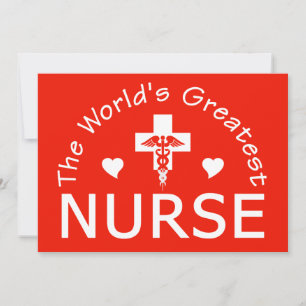 Gran invitación de enfermera, personalizar