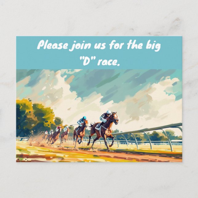 GRAN INVITACIÓN DE LA CARRERA "D" (Anverso)