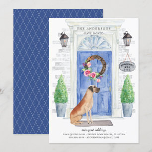 Gran Invitación en movimiento de puerta delantera