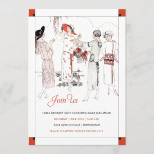Gran invitación inspirada en Gatsby