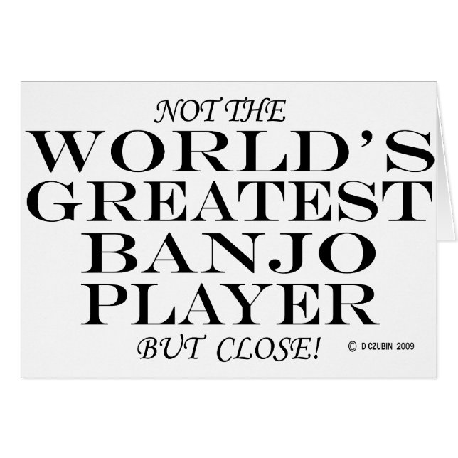 Gran Jugador de Banjo Cerrar (Anverso (Horizontal))