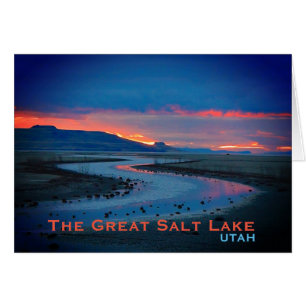 Gran Lago Salado, Paisaje Utah
